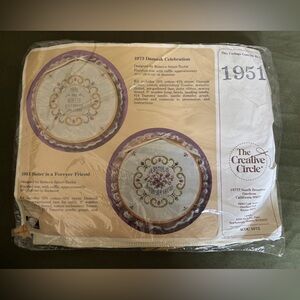 NIP Vintage Sister is A Forever Friend Embroidery Kit